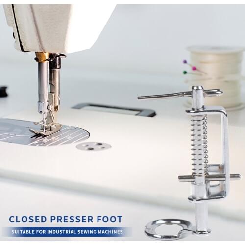 Domestic Sewing Presser Foot Household Darning Quilting Embroidery Close Open Toe for Brother Janome Pfaff Accessories