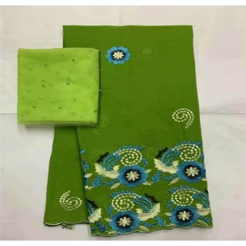 /CQY/ 100% Cotton Design Swiss High-grade cotton embroidery Lace Fabric High Quality Nigerian For Wedding 5+2yards/lot! (26