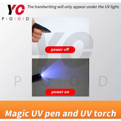 Escape room game prop magic UV pen and UV torch adventurer game puzzle pen real life takagism from YOPOOD