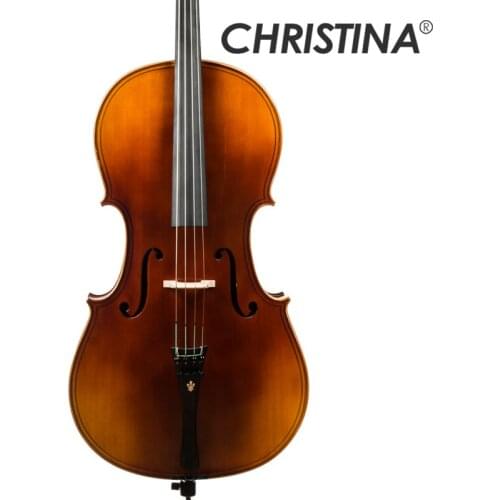 Christina C06 full page hand-made professional performance level examination solid wood cello