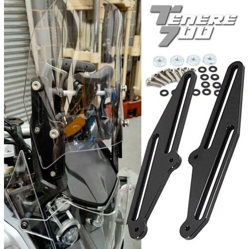 Windshield Bracket Motorcycle Windshield Adjuster For YAMAHA TENERE 700 T700 T 700 Tenere700 T7