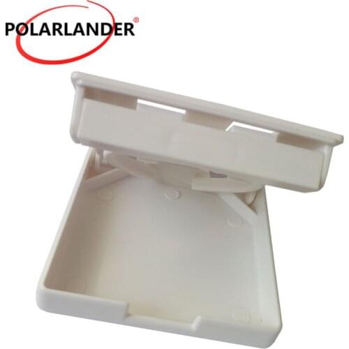 For Marine Boat Caravan Yacht Car Plastic 4x4 Folding Retainer Arms Beverage Mount White Adjustable RV Cup Drink Cup Holder