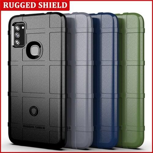Rugged Shield Case For Samsung Galaxy A11 M11 A21 A21S A31 A40S A41 A42 A51 A71 A81 A91 5G Silicon Armor Bumper Shockproof Cover
