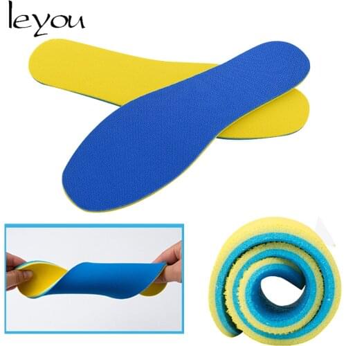 Unisex Sports Insole for Shoes Sweat Absorption Pads Running Sport Shoe Inserts Double Side Insoles Sweat Absorption Pads New