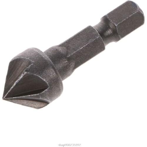 6 Flute Countersink Drill Bit 90 Degree Point Angle Chamfer Cutting Woodworking Tool N09 20 Dropship