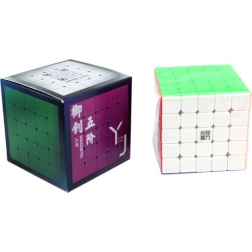 YJ YuChuang 5x5x5 Magnetic 5M Magic Cube Professional Magnets Puzzle Speed 5*5 Cubes Educational Cubo Magico Toys For Children