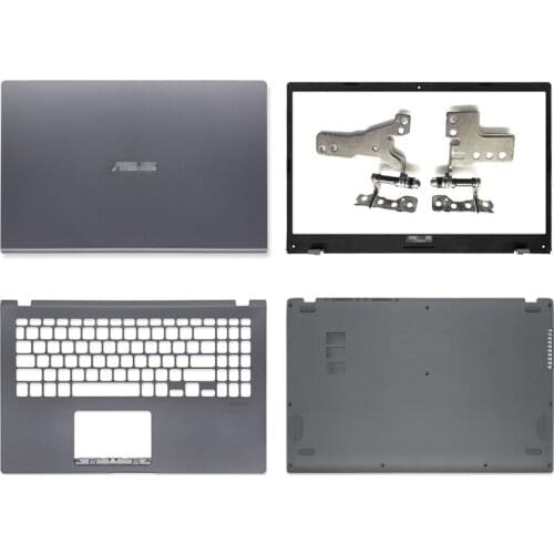 NewOriginal For ASUS X509 FL8700 FL8600 Y5100 Y5200 Series Laptop LCD Back Cover/Front Bezel /Hinges/Palmrest/Bottom Case Gray