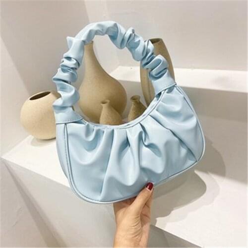 SHIYUN ladies cloud handbags and wallets simple shoulder bag underarm bag ladies underarm ins wind summer small tote bag