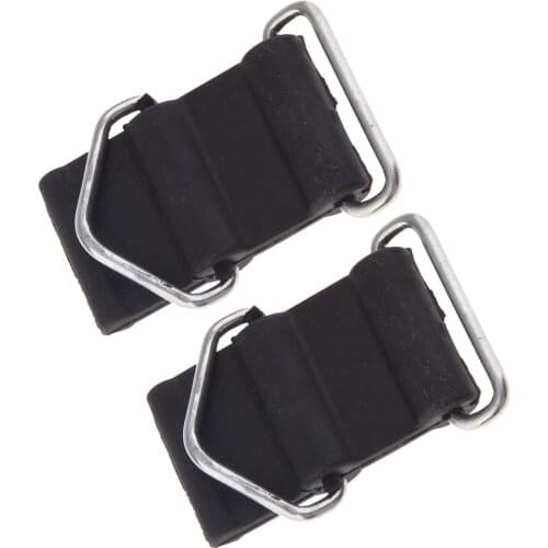 2Pcs Motorcycle Gas Fuel Petrol Tank Strap Band for Yamaha PW50 Peewee50