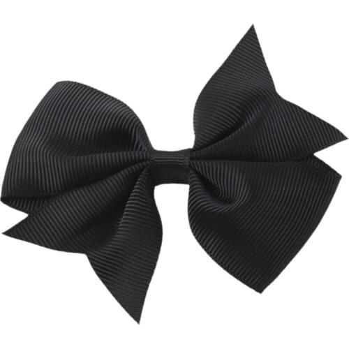 20pcs Big Hair Bows Boutique Girls Alligator Clip Grosgrain Ribbon Headband