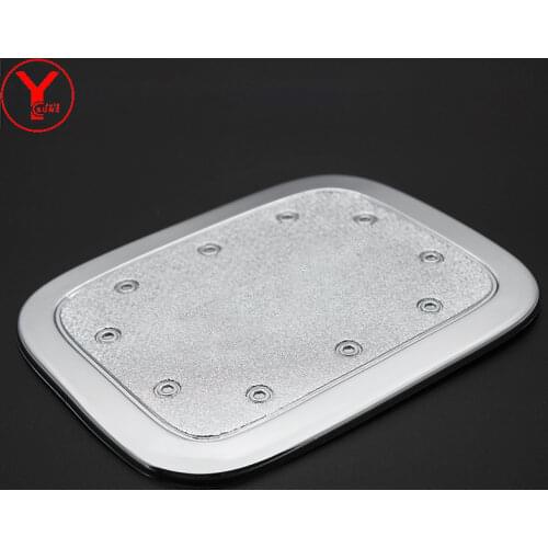 ABS Chrome Fuel Tank Cover Oil Filler Cap Tank Gas Cover For NISSAN Rogue x trail xtrail X-Trail t30 2001-2006 auto parts YCSUNZ