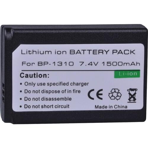 1pc 1500mAh BP-1310 BP 1310 BP1310 Battery for Samsung NX5 NX10 NX100 NX11 NX20 Cameras