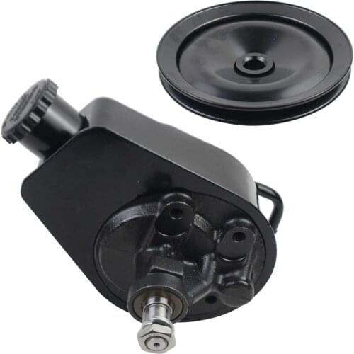 AP02 Power Steering Pump w/ Single Groove Pulley For BBC SBC Chevy Saginaw Style New