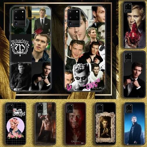 Klaus Mikaelson Vampire Diaries Phone case For Samsung Galaxy Note 4 8 9 10 20 S8 S9 S10 S10E S20 Plus UITRA Ultra black fashion