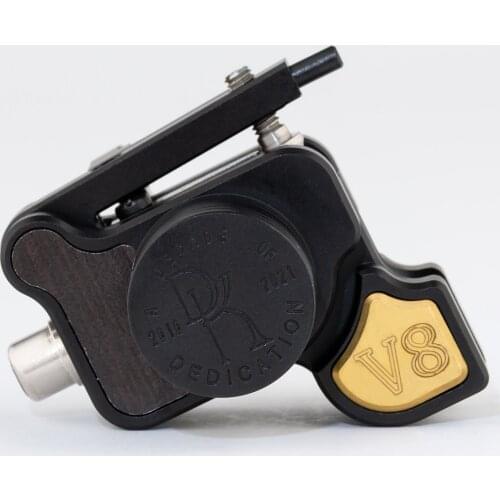 DK V8 Rotary Tattoo Machine Japan Coreless Motor Tattoo Needle Supply Liner Shader Gray & Black Color