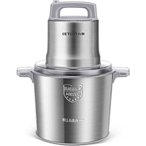 12L Commercial Meat Grinder 1200W High-power Minced Meat Blender Home Electric Stainless Steel Pepper Garlic Crusher Device