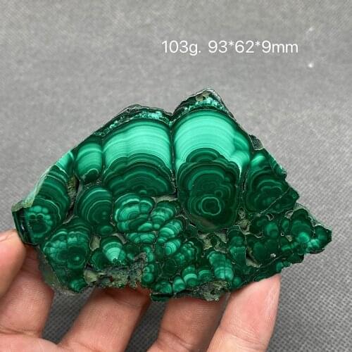 Best! 100% Natural Green Malachite Polished Mineral Specimens Rough Stone Slices Quartz and Crystals Repair Crystals
