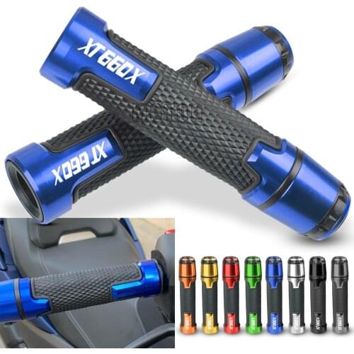 For Yamaha XT660X 2004-2017 XT660 XT 660 X 660X Motorcycle 7/8"22mm Anti-Slip Handlebar Grips Ends Handle Caps Hand Bar Plugs