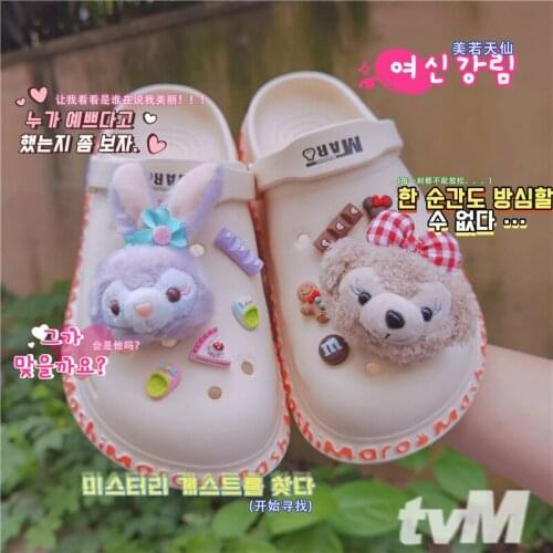 Cartoon sets Shoe Decoration Buckle croc Charms Accessories DIY Combination Jibz candy toy flower girlfriend gifts