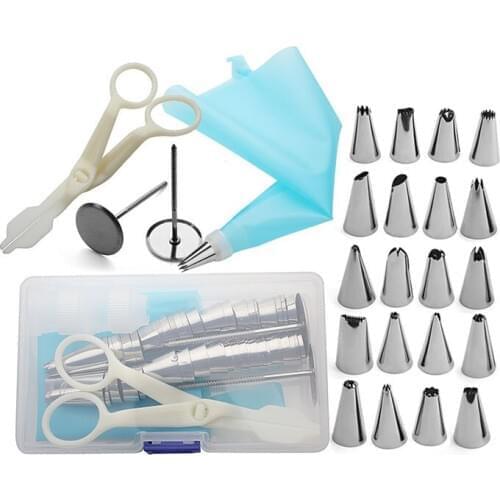 Cream Nozzle for Baking Decorating Nozzle Set 12-18-30-54 Head Cream Nozzle Set Cookie Cake Decorating Nozzle Spot