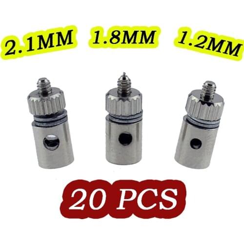 20pcs/pack Adjustable Easy Pushrod Connector 1.2mm 1.8mm 2.1mm for rc airplane rc Quadcopter