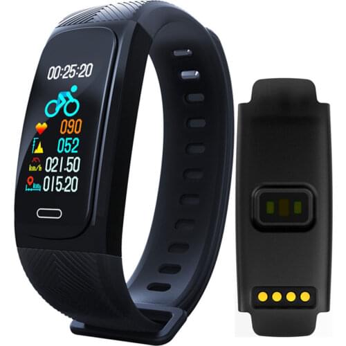 New Smart Bracelet GPS Wristband IP68 100M Waterproof Heart Rate Monitor Pedometer Sports Bluetooth Men and Women Bracelet