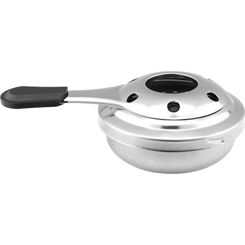Portable Stainless Steel Alcohol Burner Outdoor Heating Burner For Mini Chocolate Cheese Hot Pot Fondue Pot Small Stove