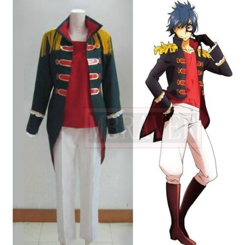 Katekyo Hitman Reborn! Demon Spade Vongola Mist Guardian Cosplay Costume Halloween Costumes