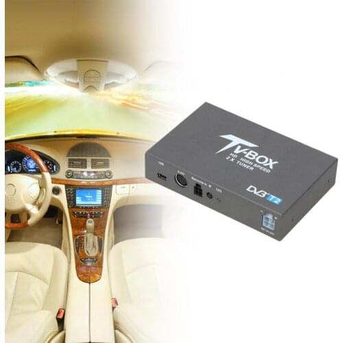 Universal Radio Multi-media Video Player Receiver Long Service Life Stable Metal TV Signal Receiver for Car DVD Navigation