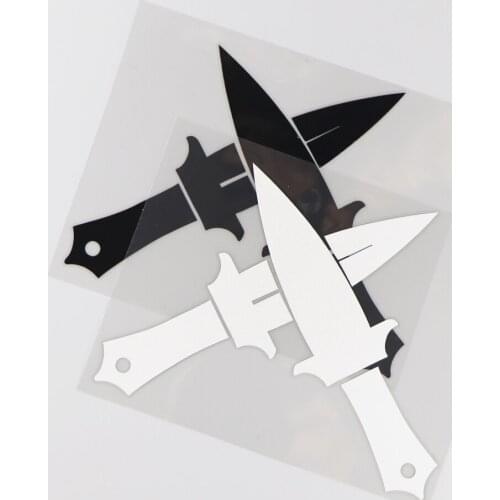 18.1CM*13.4CM Weapon Sword Personality Creative Pattern Decoration Vinyl Decal 1A-0493