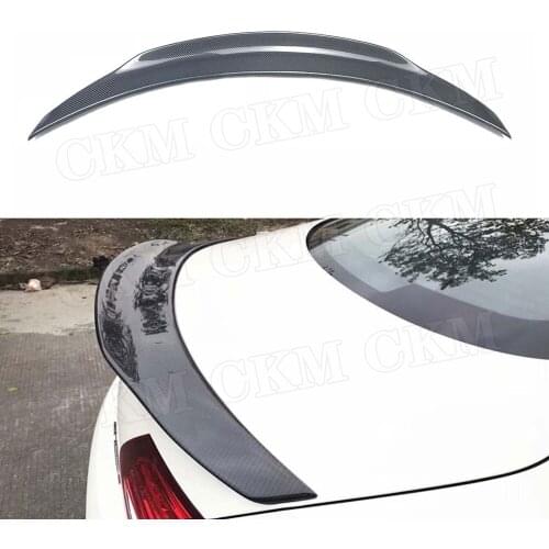 Carbon fiber Rear Trunk Lip Spoiler for Benz CLA Class W117 CLA180 CLA200 CLA260 CLA45 AMG 2013-2019