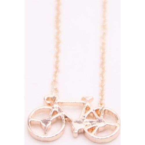Mini bicycle pendant necklace Lovely bike pendant necklace designed for women and