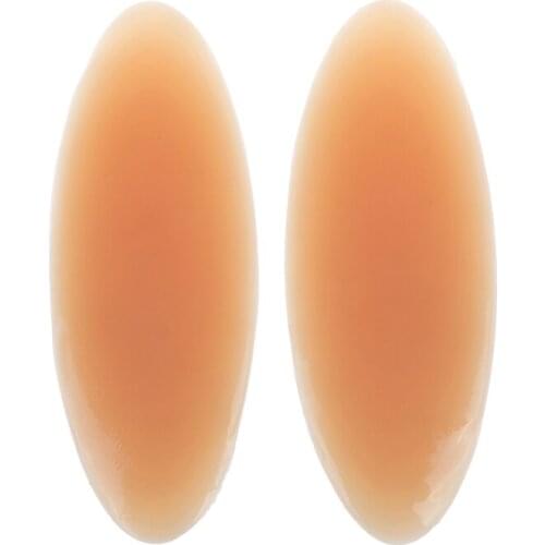 1Pair Silicone Leg Onlays Soft Self-Adhesive for Leg Correctors Crooked or Thin Legs Including stretch leg sleeves