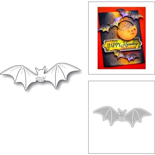 2020 New Halloween Animal Metal Cutting Dies For DIY Cut Paper Craft Making Bat Decoration Card and Album Scrapbooking No Stamps