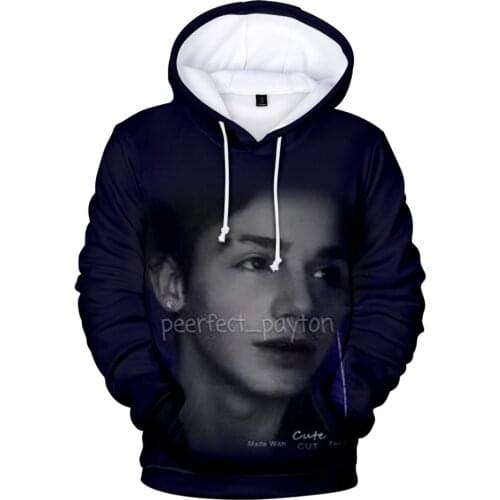 2021 Peerfect-Peyton Hoodies Peyton Moormeier Hoodies Sweatshirts Fashion Pullovers Children 3D Uniseeds Hoodies Boys/girls Top