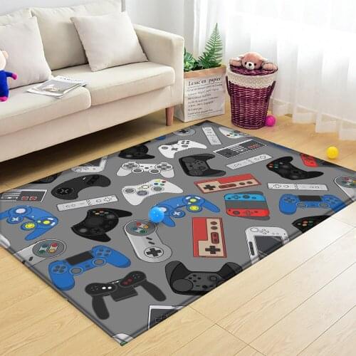 2021 Top Brand Cartoon Kid Flannel Carpet Non-Slip Carpet for Living Room Study Mat Absorbent Washable Area Rugs Bedroom Decor