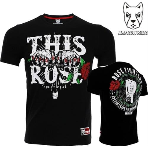 Mma Boxing T-shirt Summer New Sports Short-Sleeved Fast Drying Training Jogging muay thai Gym Fitness Tracksuit jiu jitsu