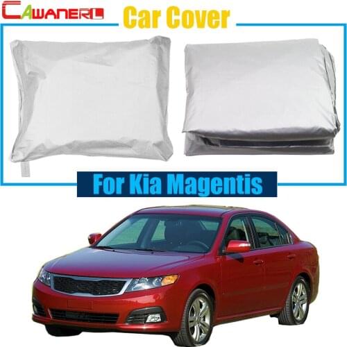 Cawanerl Car Cover Vehicle UV Anti Sun Snow Rain Preventing Protector Dustproof Cover For Kia Magentis