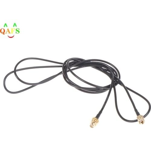 1M RP-SMA Extension Cable Male to Female Interface Pure Cupper for WiFi Wi-Fi Router Antenna Coaxial