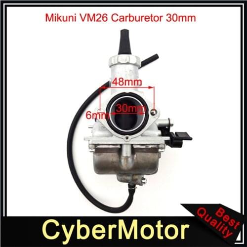 30mm Mikuni Carb VM26 Carburetor For 150cc 160cc 200cc 250cc Engine CRF KLX TTR XR Pit Dirt Bike Motorcycle Motocross