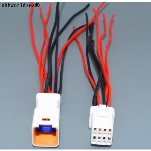 Shhworldsea 8 Pin female and male Automotive Connector Plug Housing For connector 08R-JWPF-VSLE-D/08T-JWPF-VSLE-D