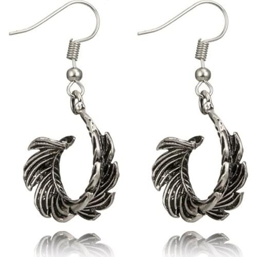 LOVBEAFAS Bohemian Drop Vintage Leaf Earrings For Women Irregularity Stereo Fashion Jewelry Brincos Vintage Statement Earrings