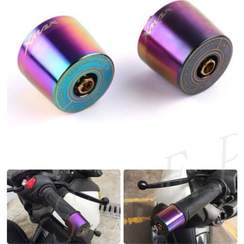 Multicolo Handlebar Grips Bar Ends For Yamaha XMAX300 XMAX 300 2017-2018