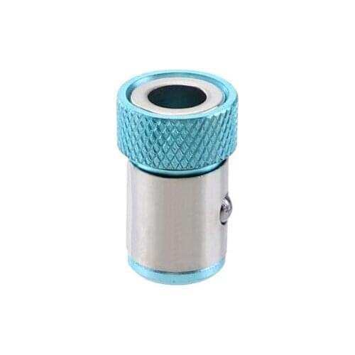 Screwdriver Bits Magnetic Ring 1/4" 6.35mm Metal Strong Magnetizer Screw for Hex