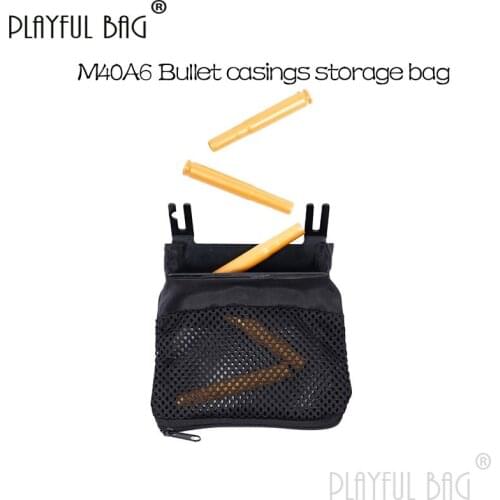 PB Playful bag Cute tiger M40A6 soft bullet gun throwing storage net bag MSR equipment CS DIY tools Toys parts QF16S