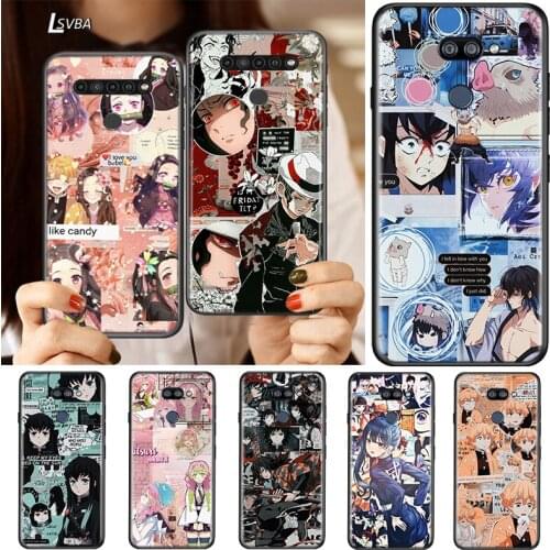 Kimetsu no Yaiba Demon For LG K92 K62 K52 K42 K31 K22 K71 K61 K51S K41S K30 K20 G8 G8S G8X ThinQ Silicone Phone Case