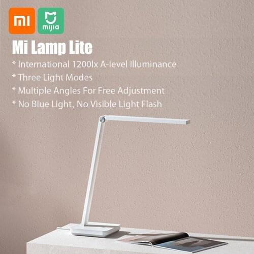 Xiaomi Mijia Table Lamp Lite Intelligent Mi LED Desk Lamp Eye Protection 4000K 500 Lumens Dimming Table Light Night Lamp