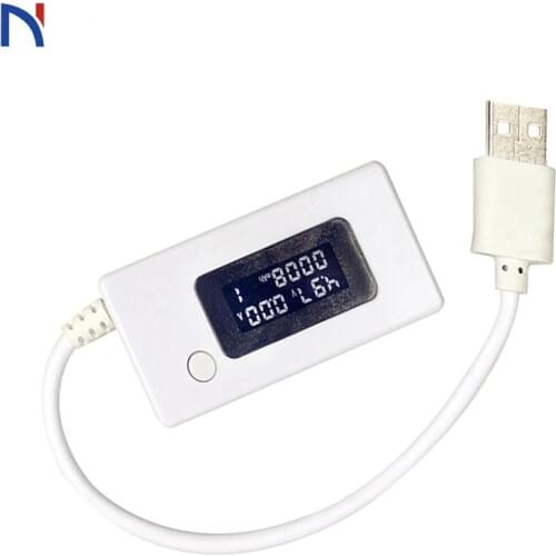 LCD Micro USB Charger Battery Capacity Voltage Current Tester Meter Detector for Smartphone Mobile Power Bank USB Tester Voltage