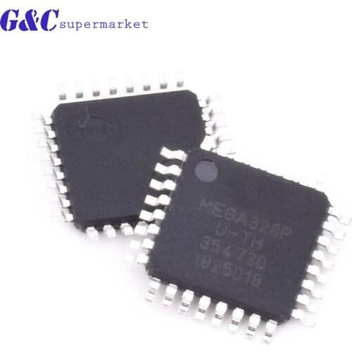 5 PCS ATMEGA328 ATMEGA328P ATMEGA328P-AU TQFP32 QFP MEGA328-AU New