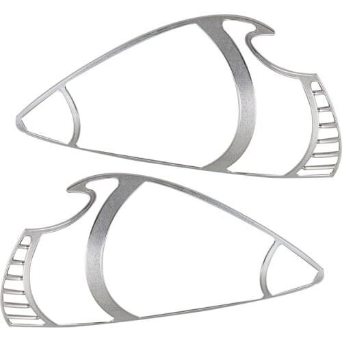 Car ABS Chrome Headlight Cover Trim Head light lamp Decoration Trim for Honda Fit Jazz 2003-2007